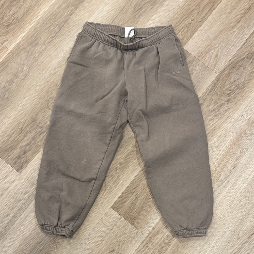 Aritzia Taupe Joggers